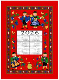 TIROL KALENDER GESCHIRRTUCH Tellini S.R.L. Großhandelskleidung
